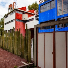 Frida Kahlo and Diego Riviera studios