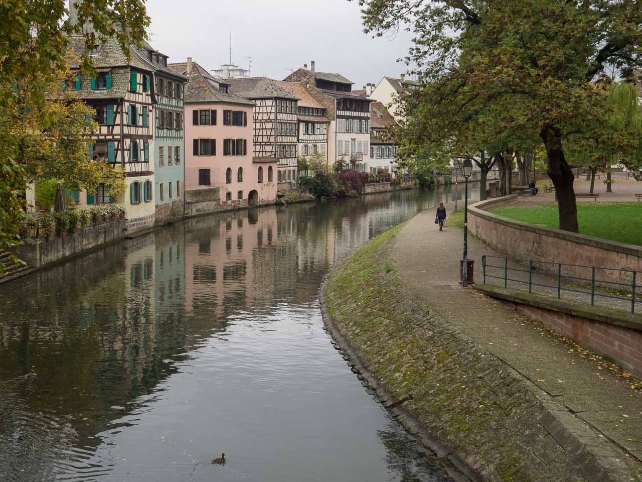 Canal, Strasbourg, France