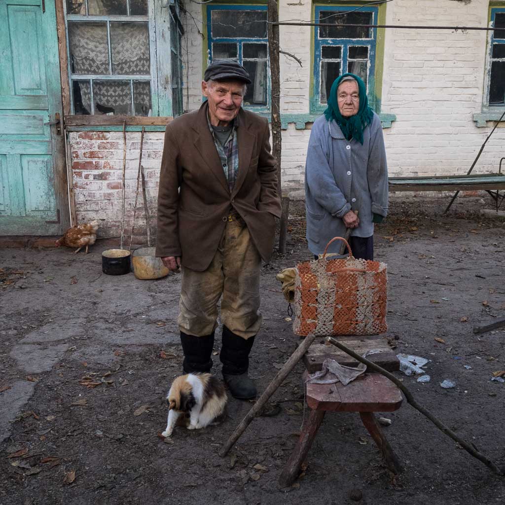 Ivan Ivanovich and Maria Kondrativna in Paryshiv Village