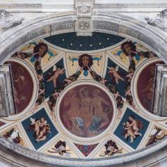 Entrance to the Dresden Opera House (Semperoper Dresden)