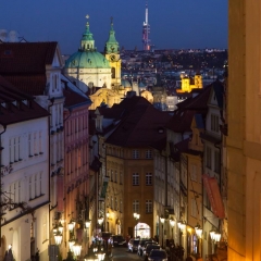 View of the street