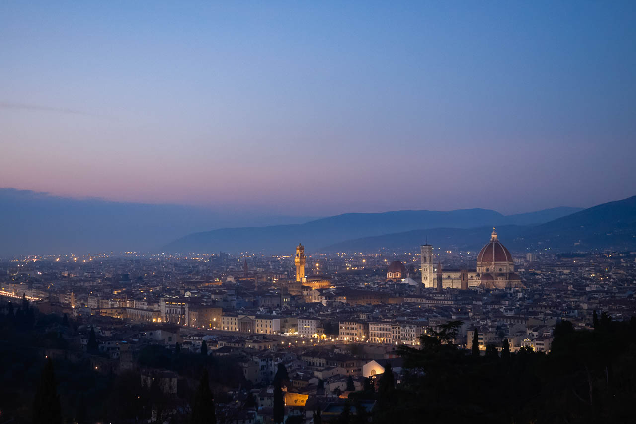 View of Florence from Basilica San Miniato al Monte