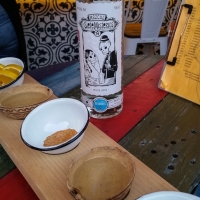 We had to try one more before we left. Delicious and we loved the label.
